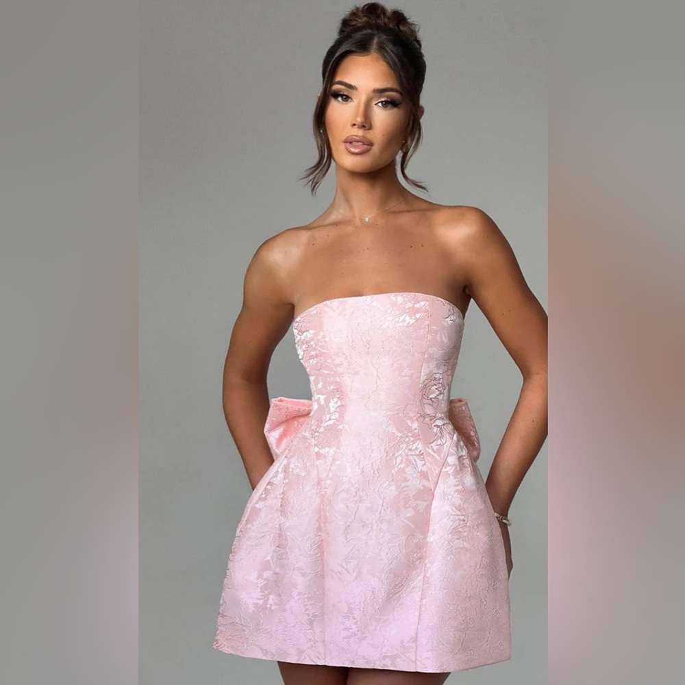 BABYBOO ELENORA MINI DRESS - BLUSH